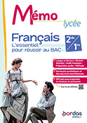 m&eacute;mo Lyc&eacute;e&nbsp;
Fran&ccedil;ais 2de/1re